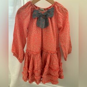 Sophie Catalou Coral Dress with Bow